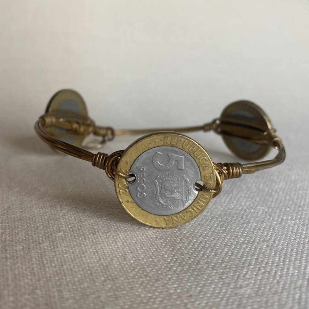 Bourbon & Bowties Coin Bangle